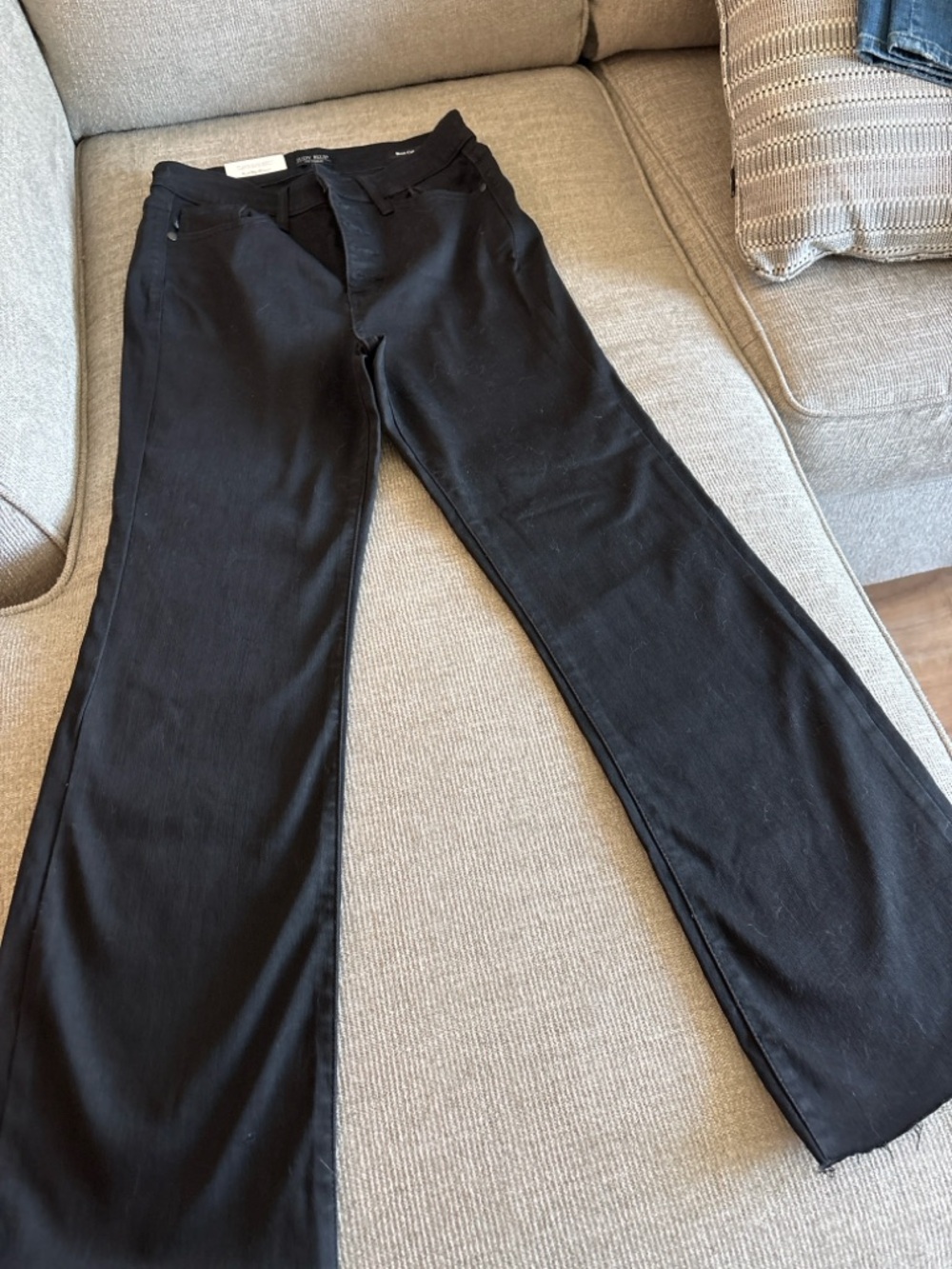 Judy Blue Black Denim Jeans . 
Button fly. New with tags!  
Size 7/28